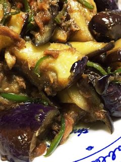 茄子農家の娘伝授2♡茄子とツナの炒め物-レシピのメイン写真