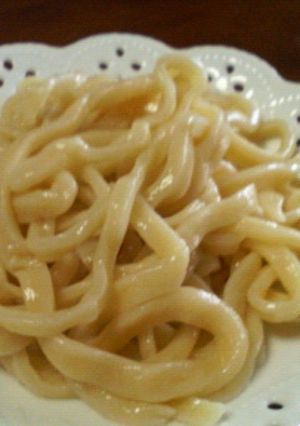 シンプル手打ちうどん -レシピのメイン写真