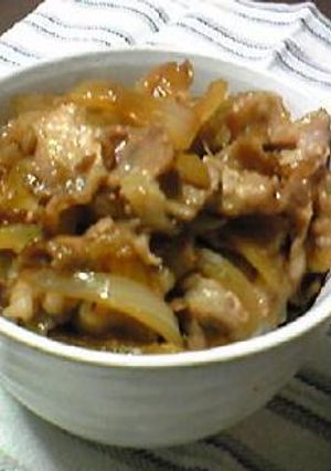 豚丼でスタミナOK!!-レシピのメイン写真