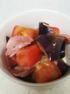 茄子とトマトのマリネサラダ-レシピのメイン写真