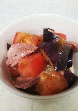 茄子とトマトのマリネサラダ-レシピのメイン写真