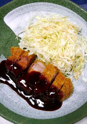 簡単！厚切りとんかつ(ボイル＆フライ)-レシピのメイン写真