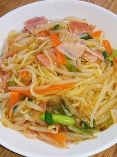 八宝菜の素で簡単あんかけ焼きそば-レシピのメイン写真