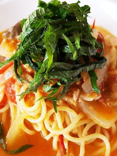 トマトの旨みいっぱいスープパスタ-レシピのメイン写真