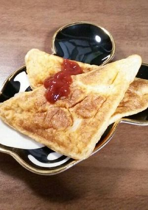 ホットサンドメーカーでオムレツ(^^)-レシピのメイン写真