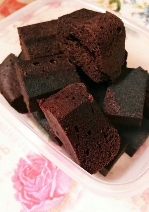 ☆大豆粉チョコ蒸しパン～レンジで簡単～☆-レシピのメイン写真
