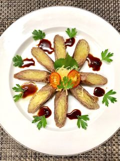 そうめんかぼちゃ(金糸瓜)の牛肉巻き-レシピのメイン写真