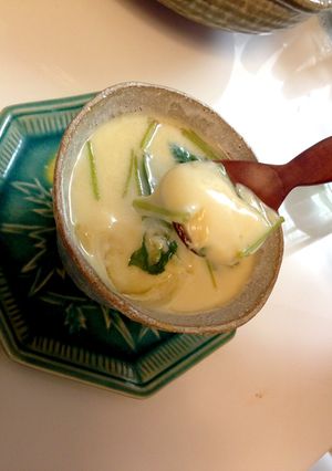すっぽんスープと天然だしの茶碗蒸し-レシピのメイン写真