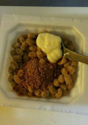 納豆にカレー粉が合う-レシピのメイン写真