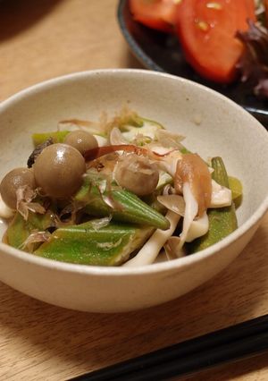 オクラの梅煮-レシピのメイン写真