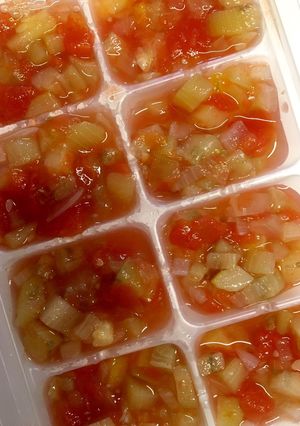 まとめ煮離乳食【トマトソース】後期-レシピのメイン写真