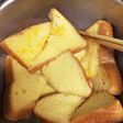 冷凍食パン耳ごとOK☆フレンチトースト