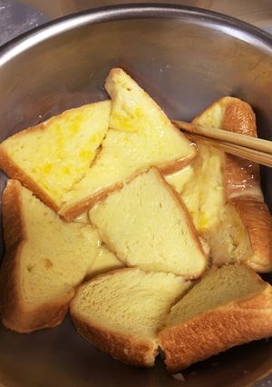 冷凍食パン耳ごとOK☆フレンチトースト-レシピのメイン写真
