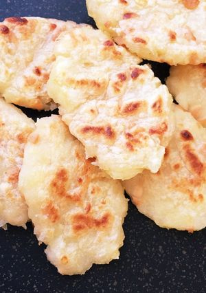 簡単！納豆入じゃが芋おやき【離乳食後期】-レシピのメイン写真