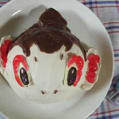 รูปของ ポケモン☆ヒコザルのケーキ