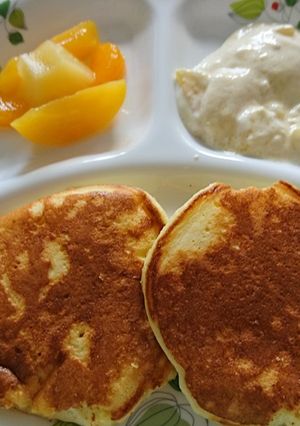 シュワッと口どけ!スフレパンケーキ-レシピのメイン写真