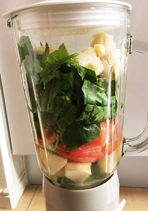 簡単!グリーンスムージー☆飲むサラダ♪-レシピのメイン写真
