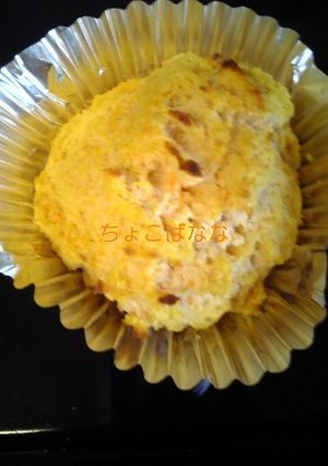 おからで作ったニンジンカップケーキ-レシピのメイン写真