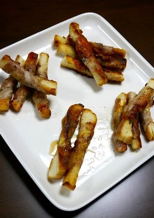 パン耳リメイク！パン耳の肉マキマキ-レシピのメイン写真