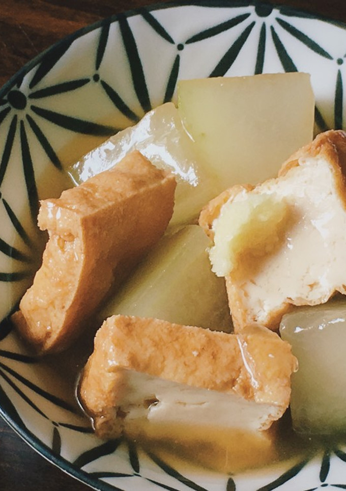 冬瓜と厚揚げのあっさり煮物-レシピのメイン写真