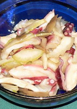 タコとセロリのピリ辛中華味-レシピのメイン写真