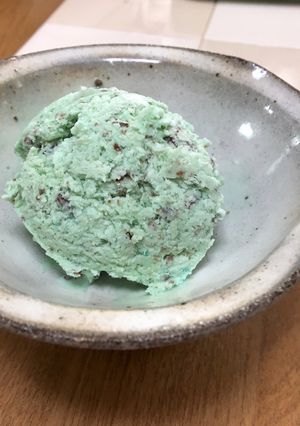 チョコミントアイスクリーム-レシピのメイン写真