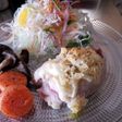 思春期男子晩ご飯「鶏もも肉と生ハム」
