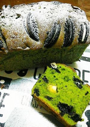 抹茶オレオパウンドケーキ-レシピのメイン写真
