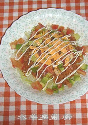 から煎りおからのタコライス-レシピのメイン写真