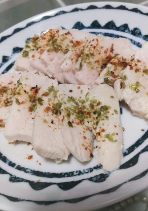 超簡単！レンジでしっとりサラダチキン-レシピのメイン写真
