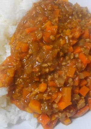 簡単手作りキーマカレー-レシピのメイン写真
