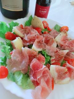 イチヂクと生ハムサラダ-レシピのメイン写真