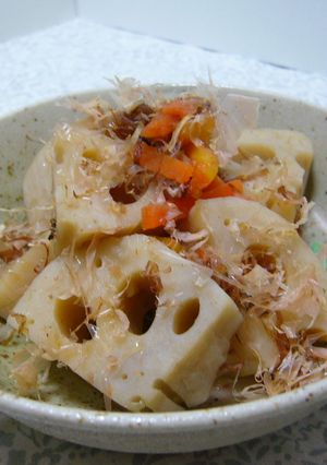 れんこんの土佐煮-レシピのメイン写真