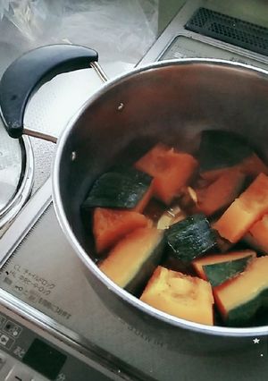 カボチャ煮-レシピのメイン写真