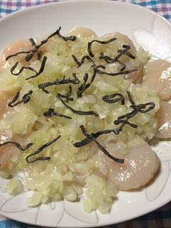 ホタテの前菜-レシピのメイン写真