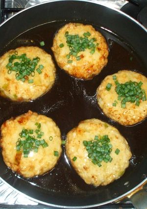 鶏と豆腐のがんもどき風♪簡単煮物手作り-レシピのメイン写真