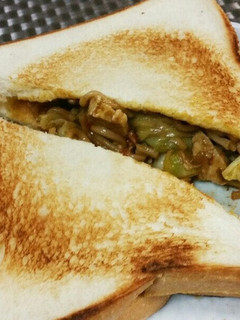 サムライ特製カレー焼そばホットサンド❤-レシピのメイン写真