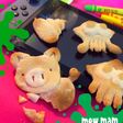 泣く子も黙る♪遊んで食べれる小麦せんべい