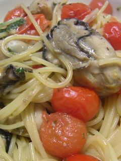 牡蠣のパスタ-レシピのメイン写真