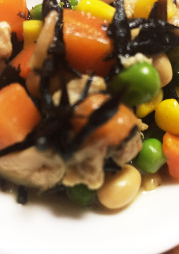 味噌味♡ひじきの煮物-レシピのメイン写真