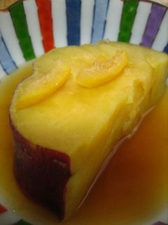 さつま芋の柚子甘露煮-レシピのメイン写真