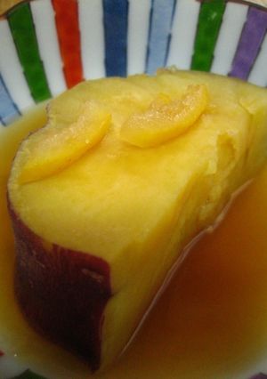 さつま芋の柚子甘露煮-レシピのメイン写真