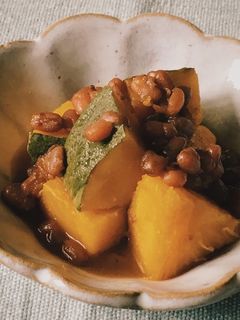 かぼちゃとあずきのいとこ煮-レシピのメイン写真