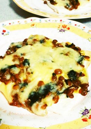 はんぺん納豆ピザ!-レシピのメイン写真