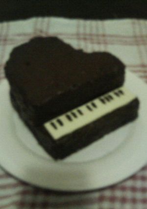 ピアノケーキ-レシピのメイン写真