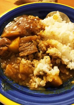 牛すじ、バラ、もも肉のカレーライス-レシピのメイン写真