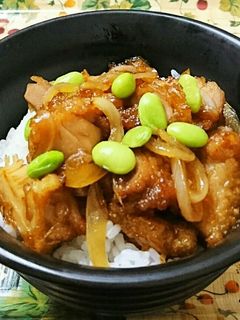 ★リメイク★から揚げ照り焼き丼★-レシピのメイン写真