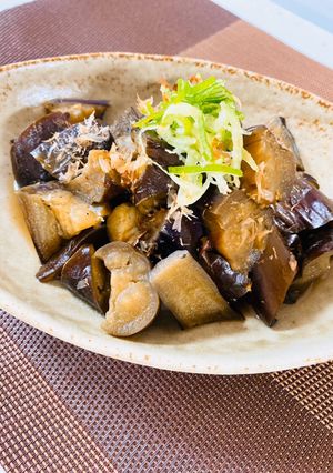 タレが染み込んで旨い♬ ナスの甘辛煮-レシピのメイン写真