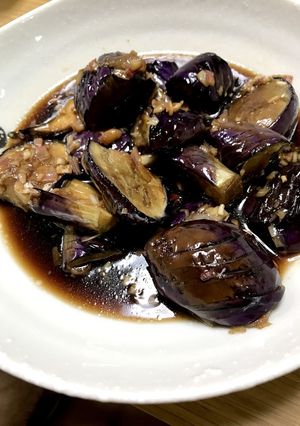 簡単!夏は冷やしてゆず香るナスの煮びたし-レシピのメイン写真
