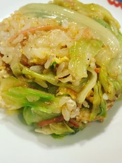 シャキッとレタスチャーハン-レシピのメイン写真